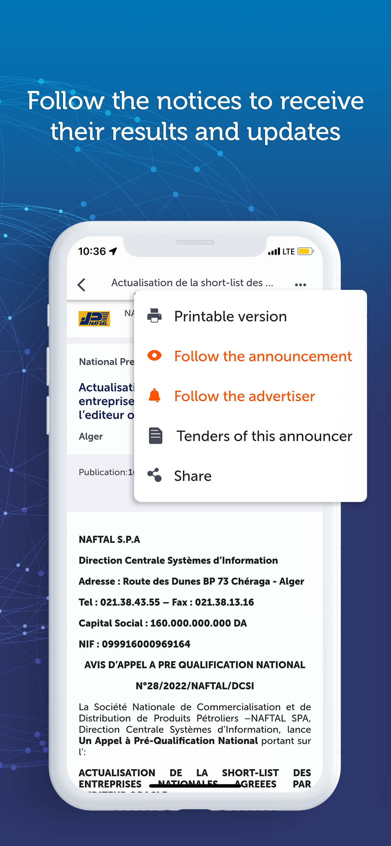 DZtenders Tenders in Algeria