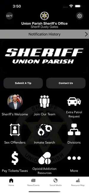 Union Parish Sheriff LA screenshot 1