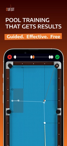 Cueist: Pool Training Screenshot 1 of 8