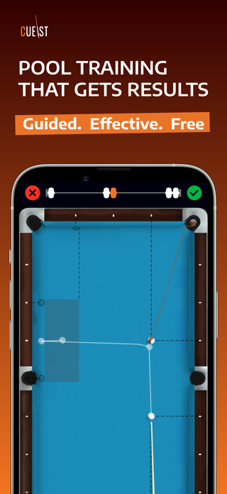 Cueist: Pool Training Screenshot 1 of 8