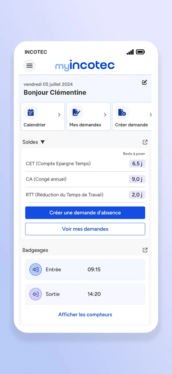 Screenshot #3 pour myIncotec