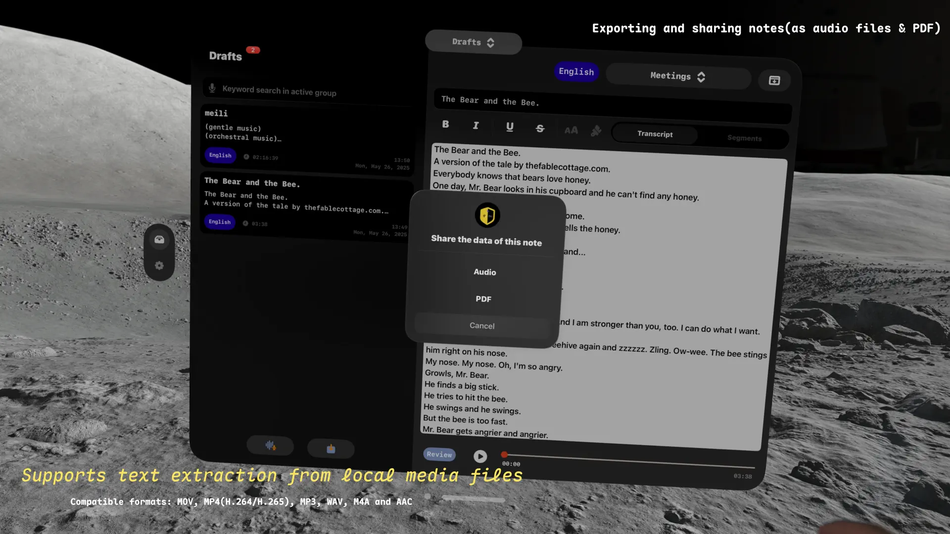 Silent Scribe screenshot 1