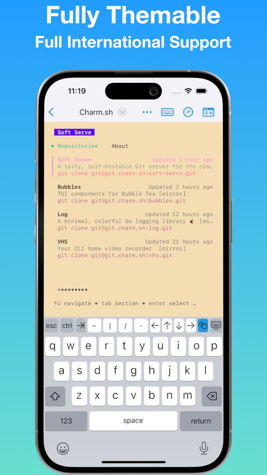 #9. La Terminal - SSH Client (iOS) โดย: Xibbon, Inc