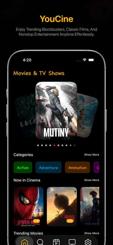 YouCine - Movies & TV Shows screenshot 1 of 7