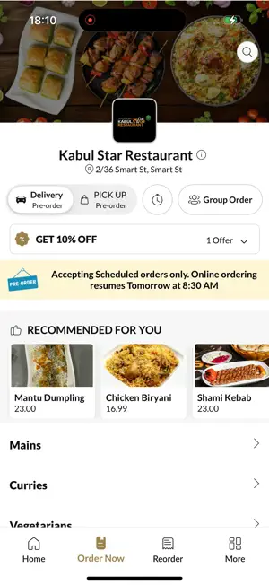Kabul Star Restaurant screenshot 2
