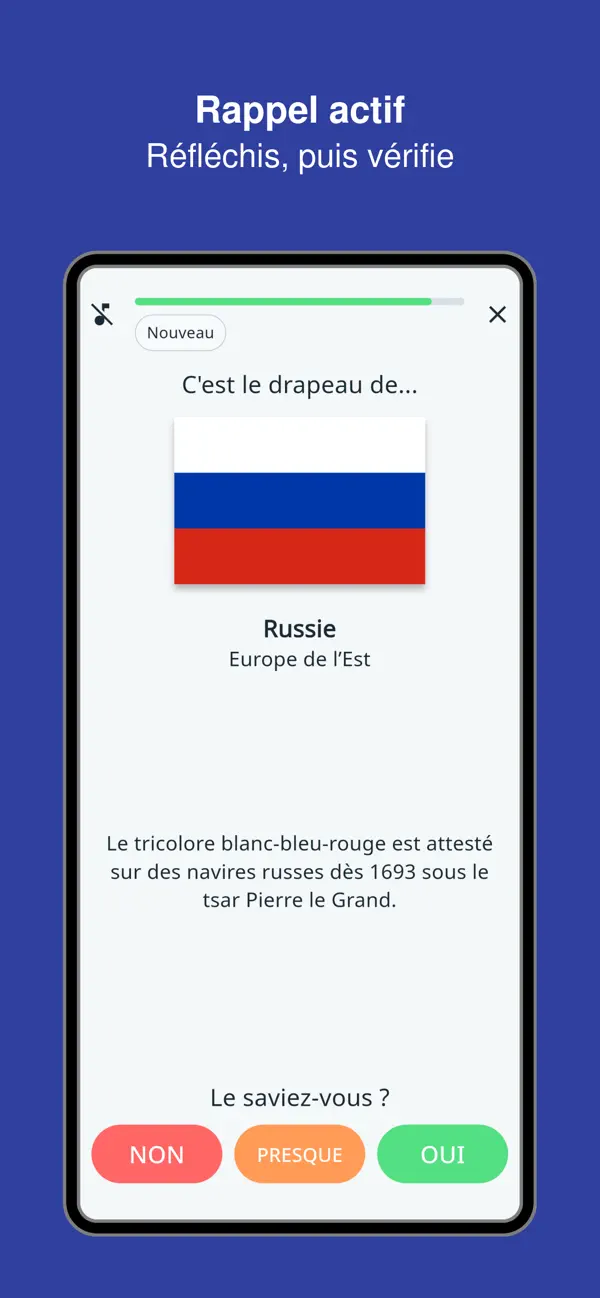 Screenshot #3 pour Drapeaux du monde : révision