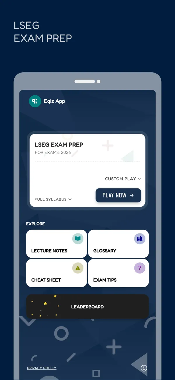 Screenshot #1 pour LSEG Finance Prep: with AI