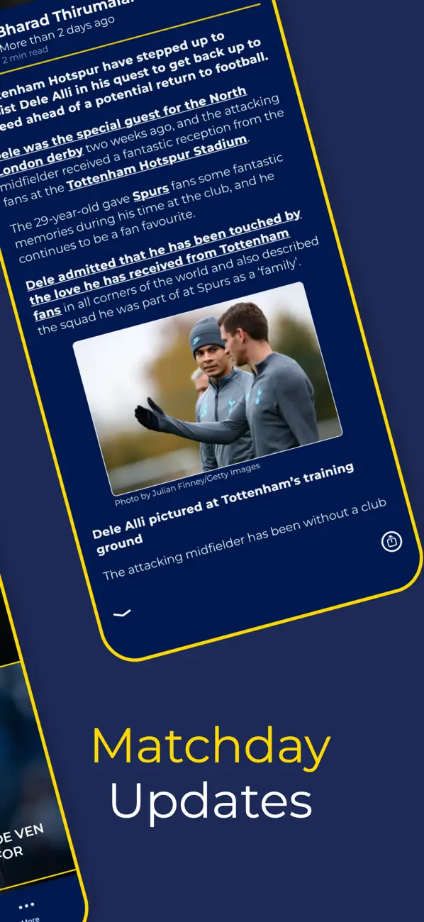 Screenshot #2 pour Spurs Web - Tottenham Hotspur