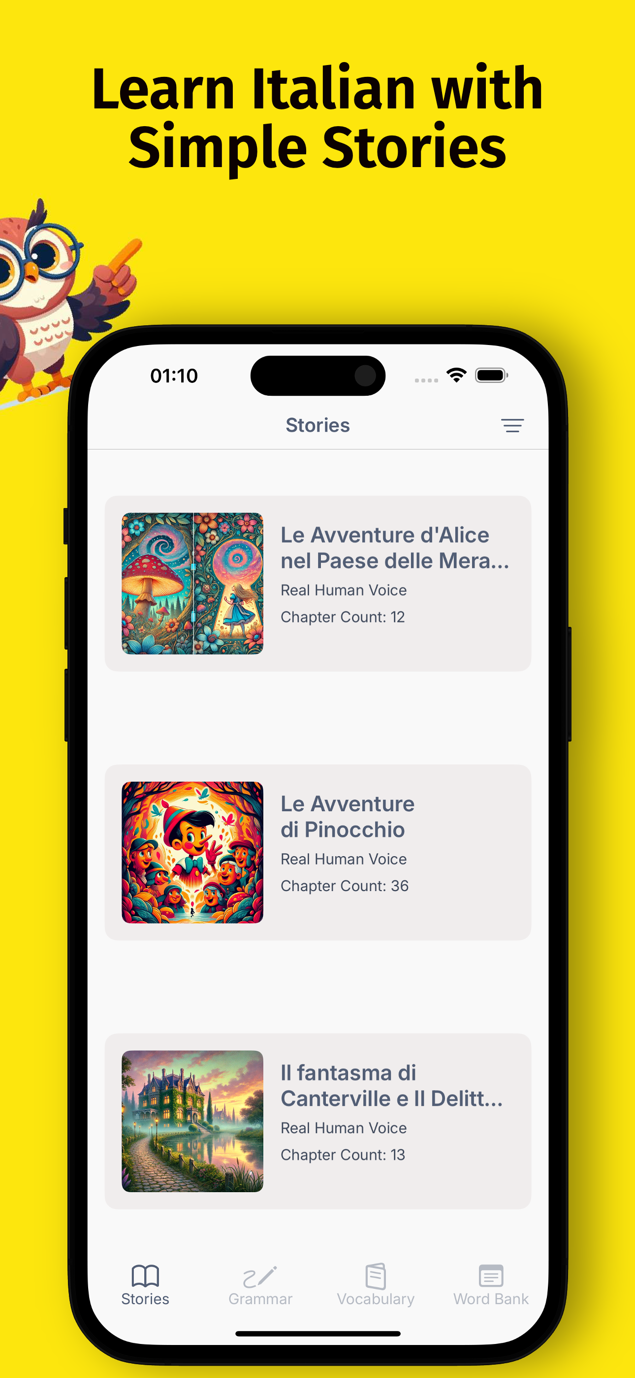 Italian Reading Stories Books screenshot 1