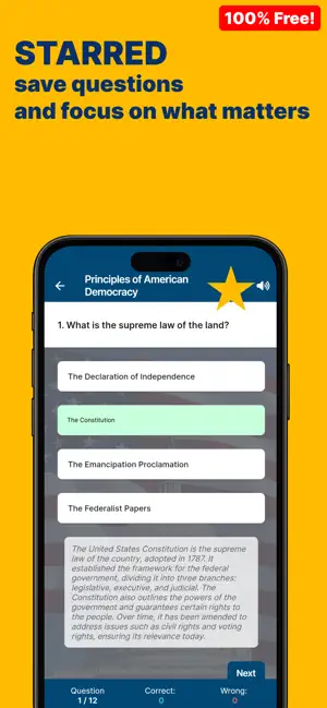 US Citizenship Test' 26 screenshot 4