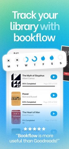Bookflow - Book Tracker Screenshot 1 of 6