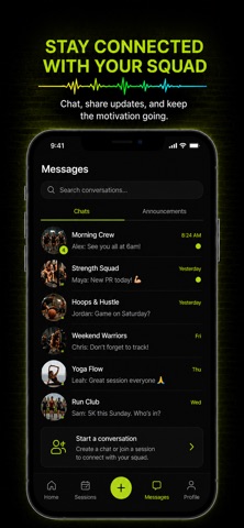 SqaudFit: Train Together Screenshot 2 of 6