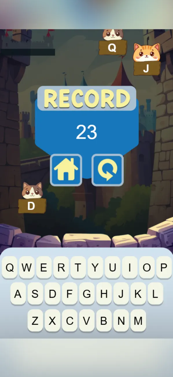 Screenshot #3 pour Cat Typing
