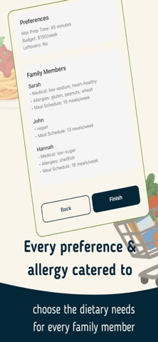 Snack'd - Family Meal Planner screenshot