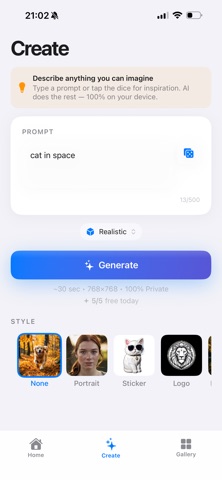 Trazo - AI Art Offline screenshot