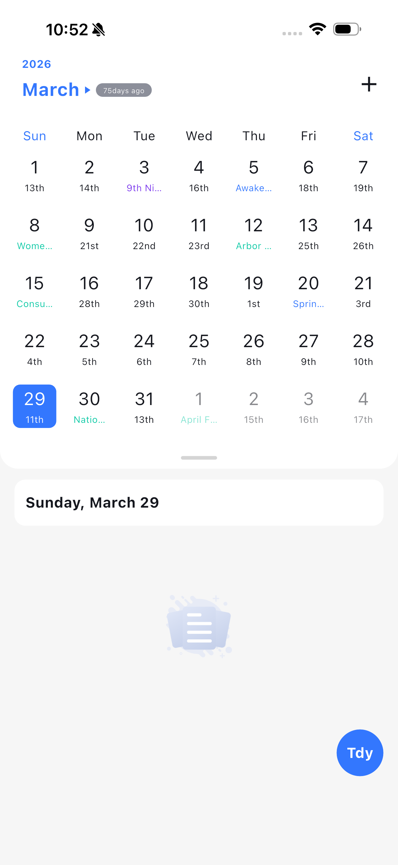 xCalendar screenshot 3