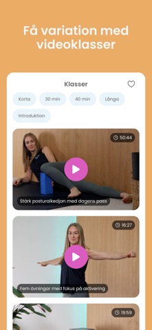 Postra - For better posture iPhone screenshot