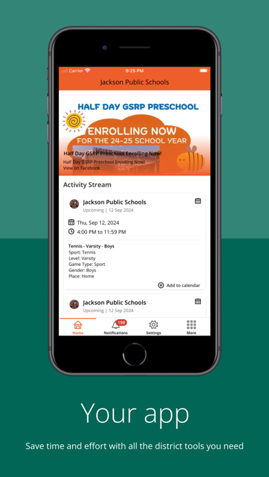 Jackson Public Schools Screenshot