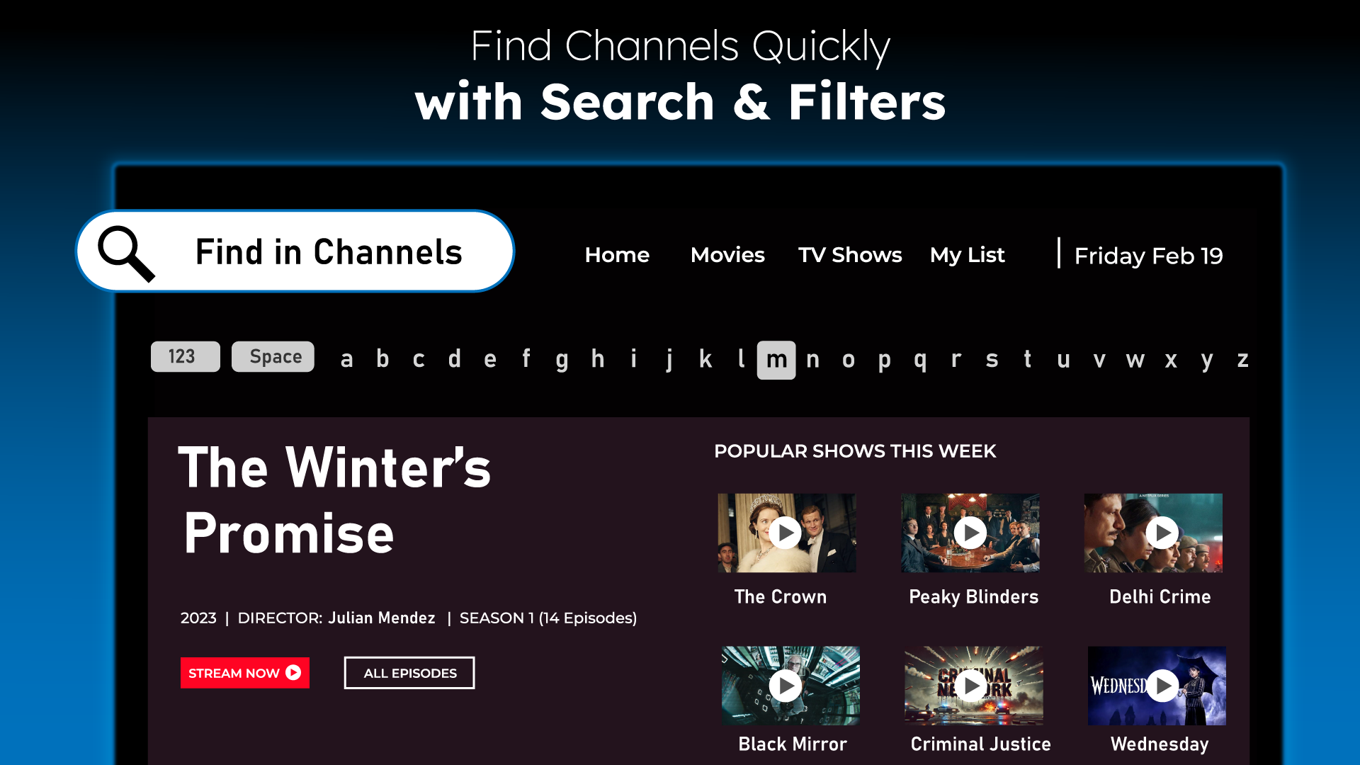 IPTV Player: Stream & M3U Live screenshot 4