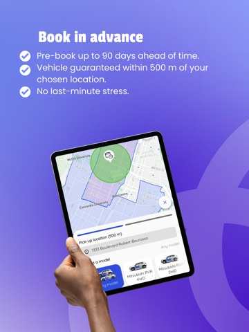 Leo Autopartage - Carshare iPad screenshot