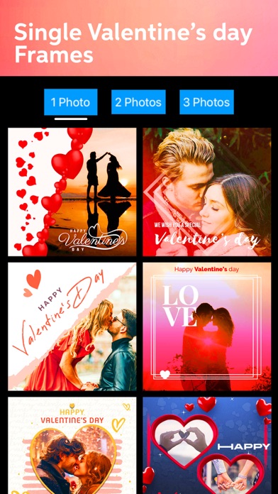 Pic Collage Maker : Love Frame Screenshot