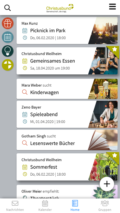 Christusbund Weilheim Screenshot