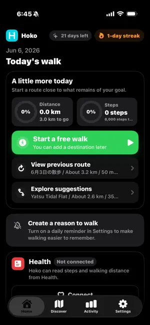 Hoko: Walk & Discover screenshot 1