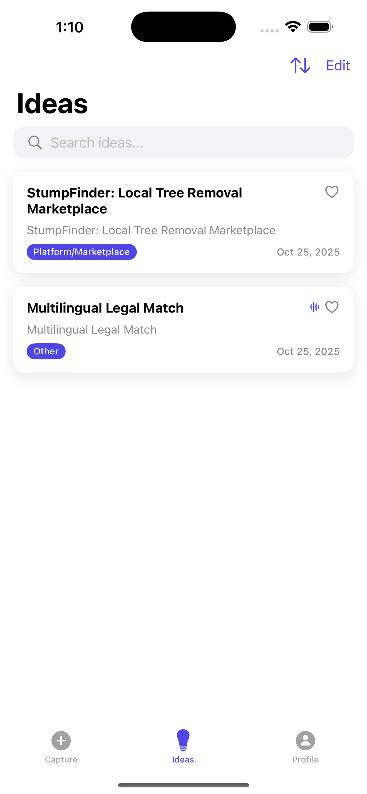 IdeaHatch screenshot 3
