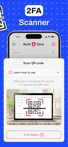 Authenticator 2FA - Auth Core screenshot
