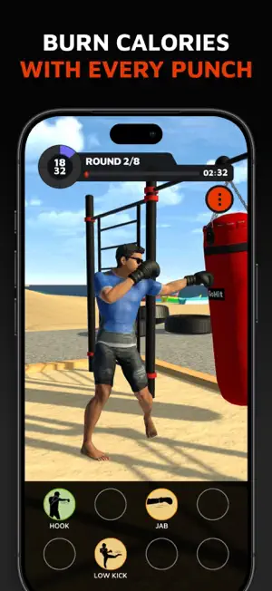 GoHit - Kickboxing Workout screenshot 3