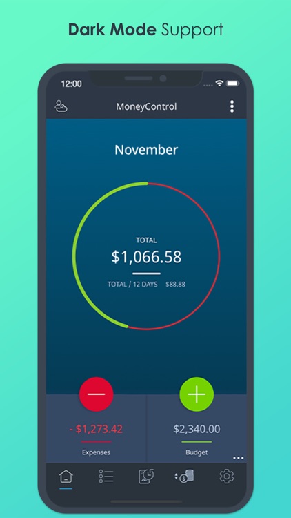 MoneyControl Spending Tracker