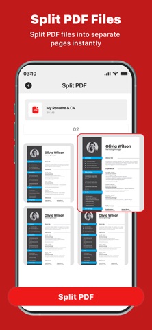 Merge Pdf-Split, Combine Files iPhone screenshot