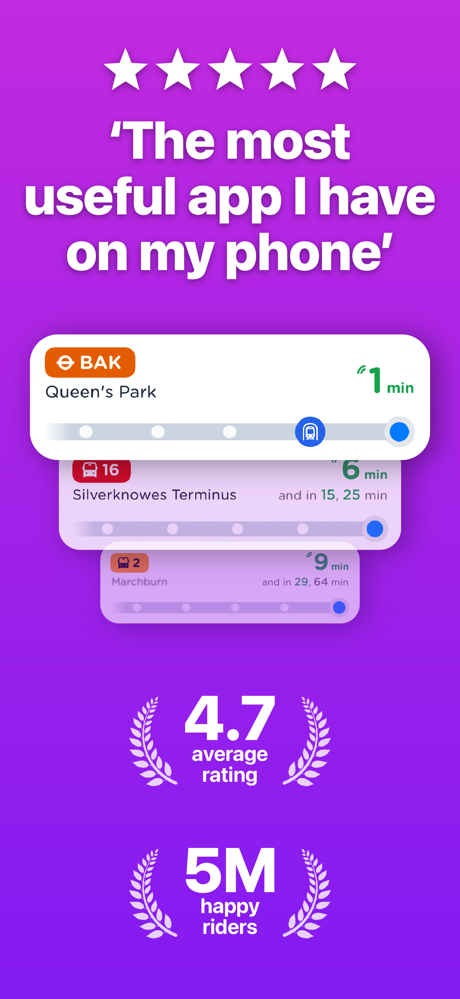 Momego: Live Bus & Train Times screenshot 8