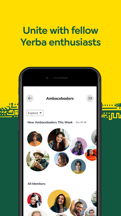 Yerba Madre Ambacebador iPhone screenshot 1 - Social Networking app