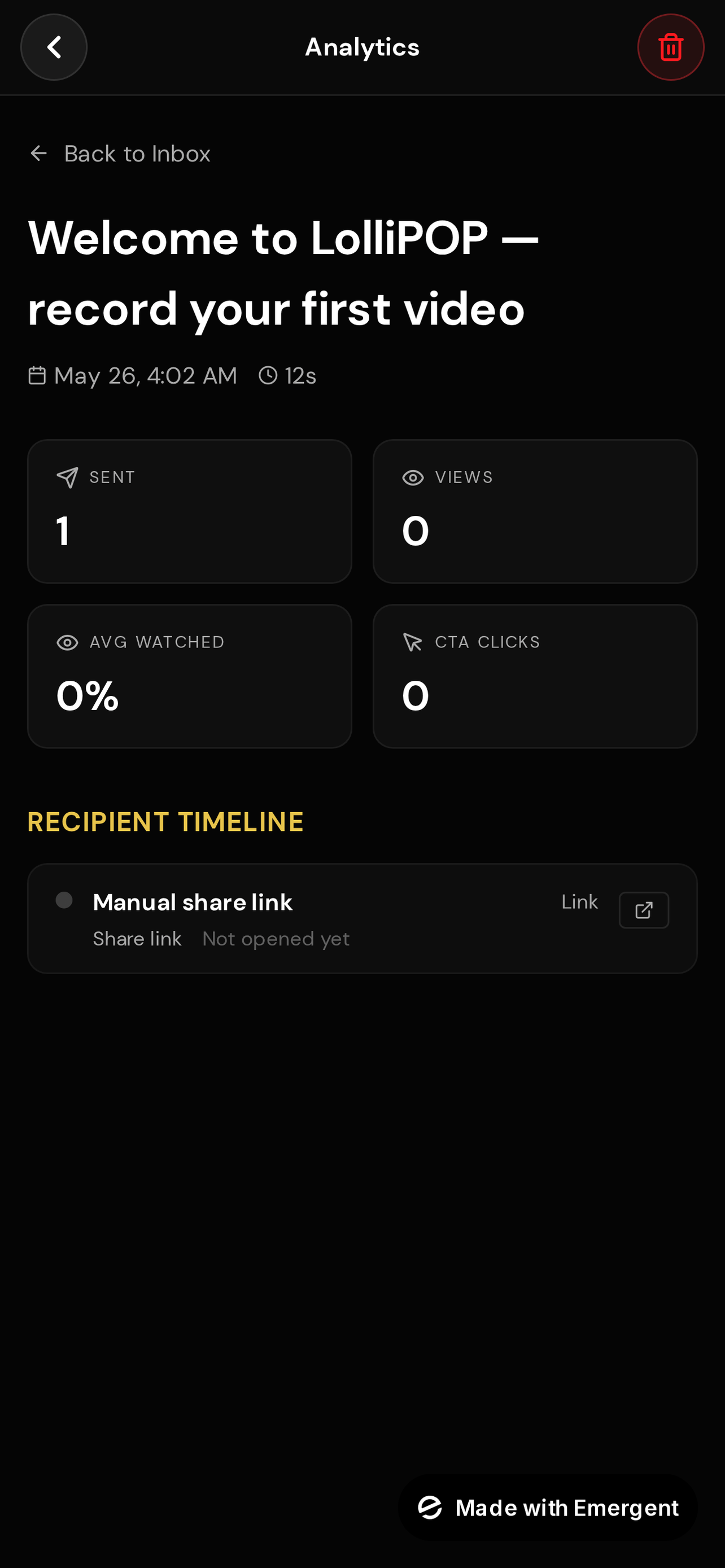 My LolliPOP App screenshot 3