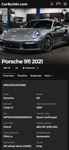 CarBuilds screenshot 2