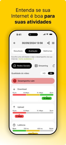 SIMET - Teste de Velocidade screenshot