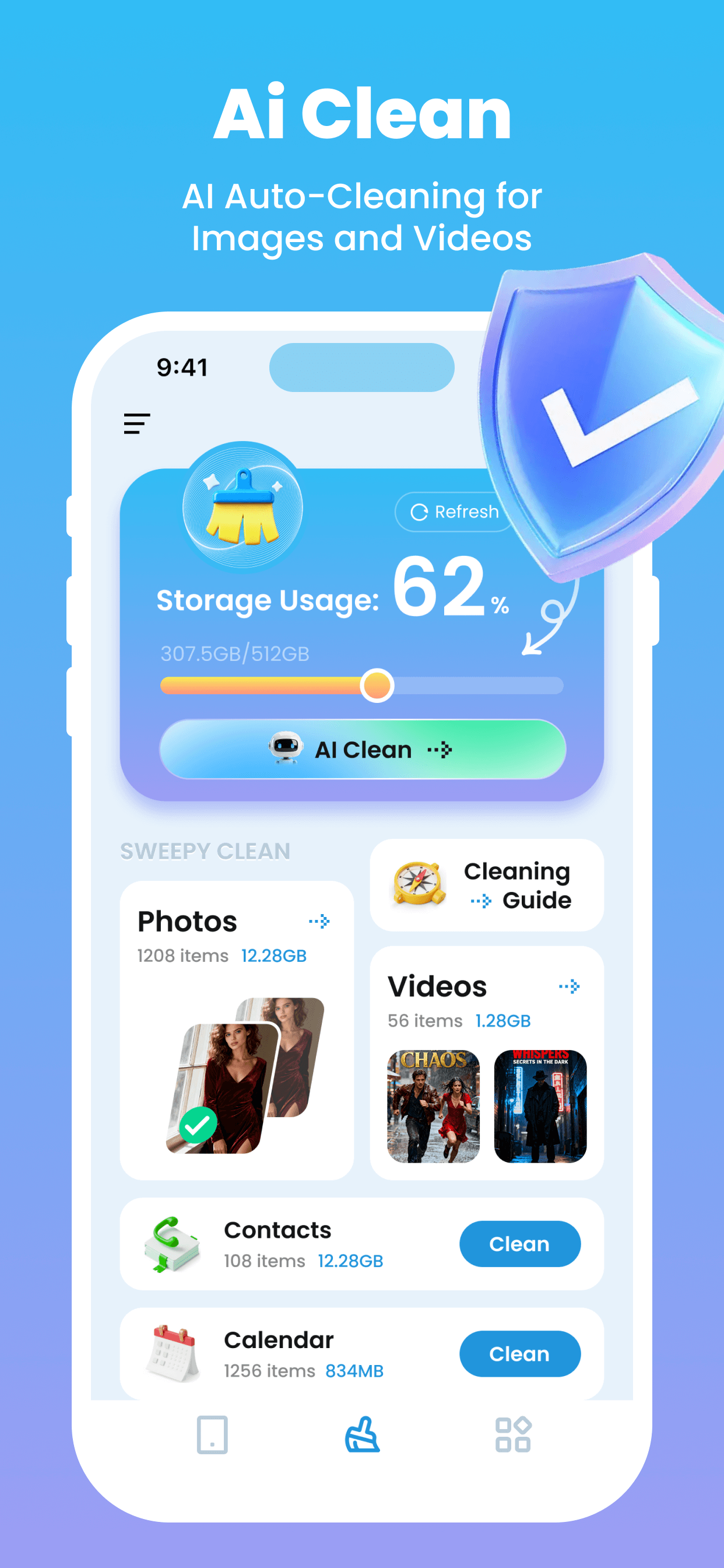 Sweepy Clean - Phone Clean