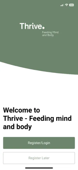 Thrive - Feeding mind and body screenshot 1