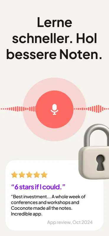 Coconote – Notizen KI screenshot 3 of 10