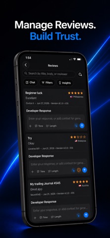 Insights for Apps iPhone screenshot