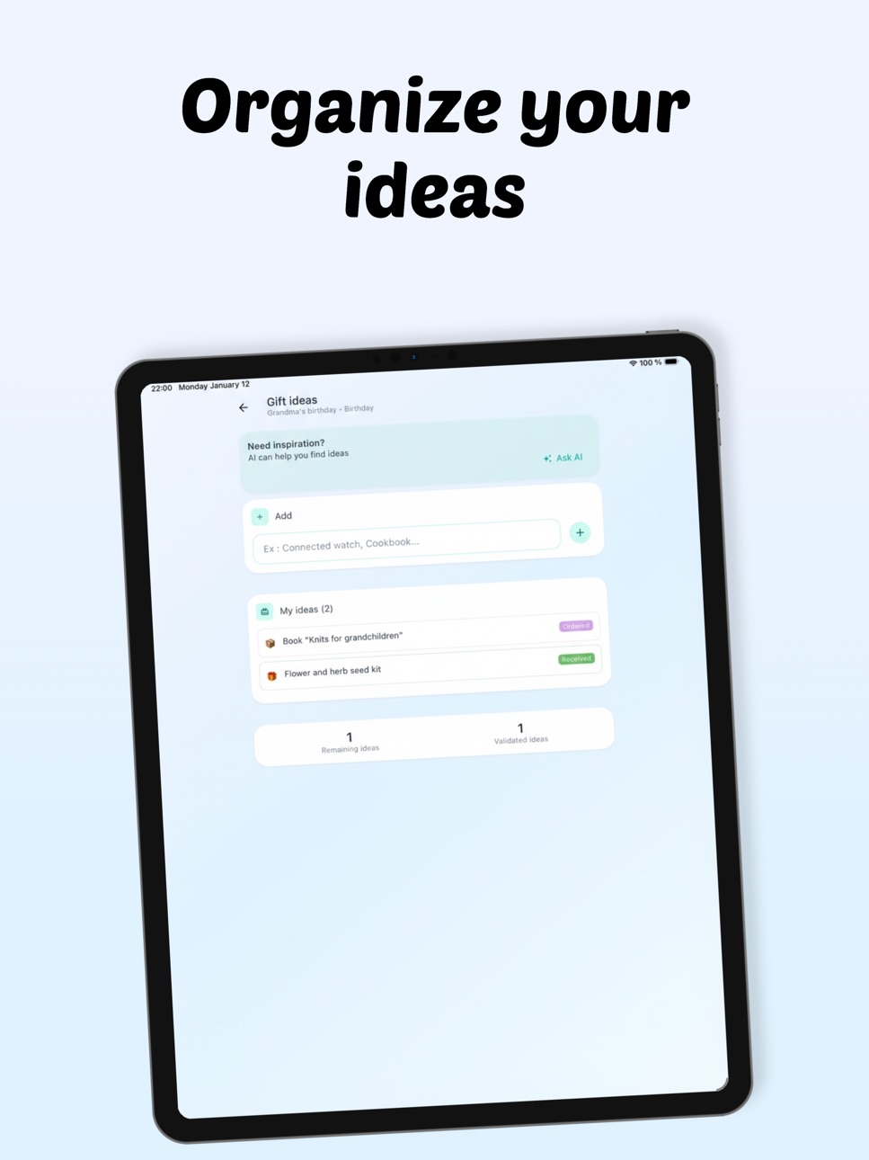 iPad screenshot