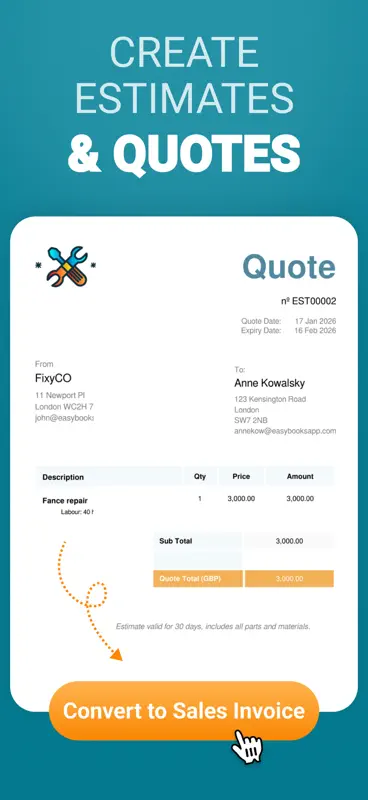 Easy Invoice Maker & Generator screenshot 9 of 10