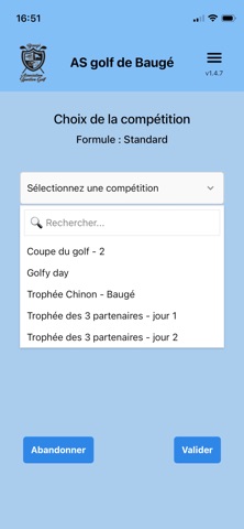 AS Golf de Baugé screenshot