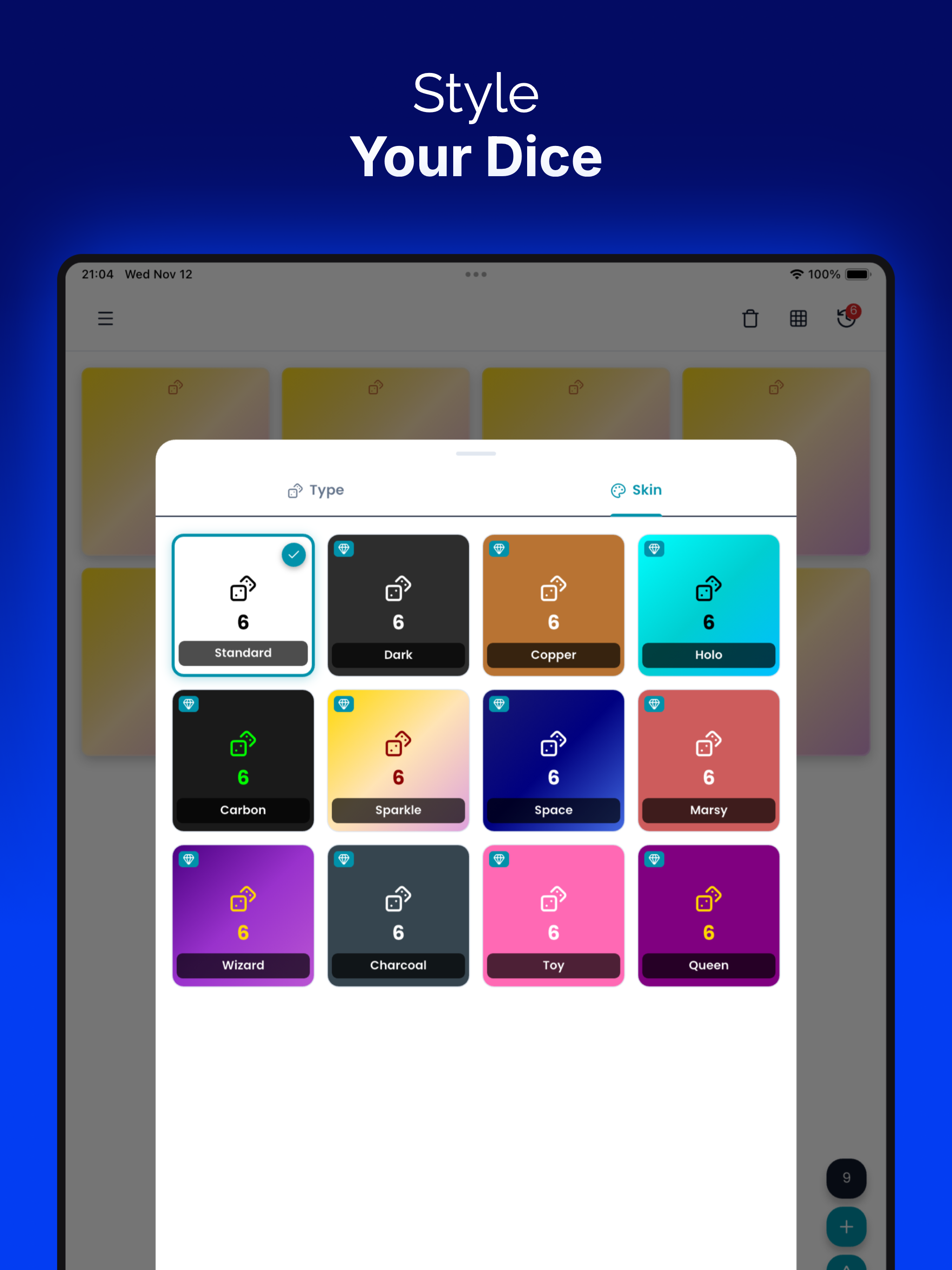 Dice Roller PRO+ screenshot 10