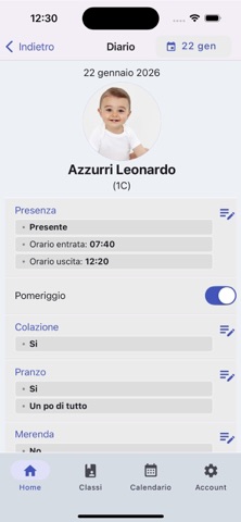 ClasseViva Infanzia screenshot