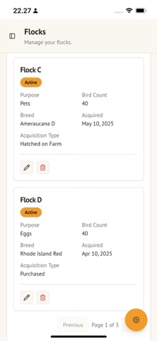 Chicken Egg Tracker Logging Screenshot 2 of 6
