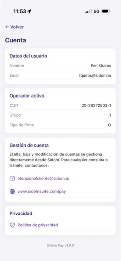 Sidom Pagos Aduaneros screenshot 3