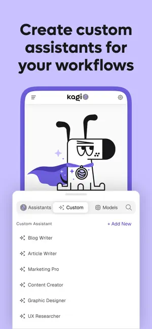 Kagi Assistant screenshot 4
