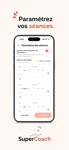 SuperCoach - Cours de Sport iPhone screenshot